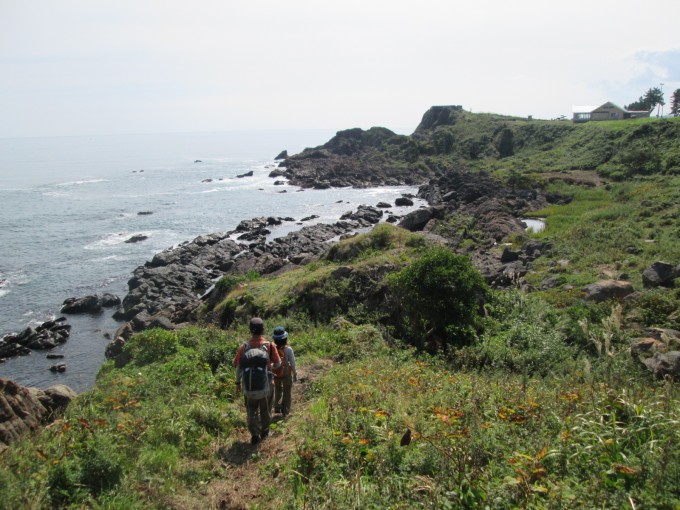 葦ヶ崎展望台へ