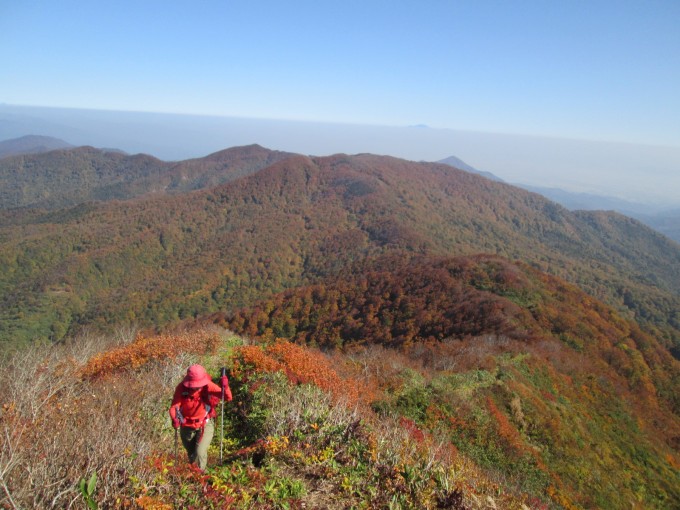 絶景の尾根歩き