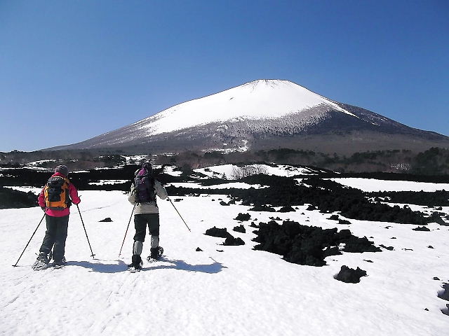 岩手山へ向かって