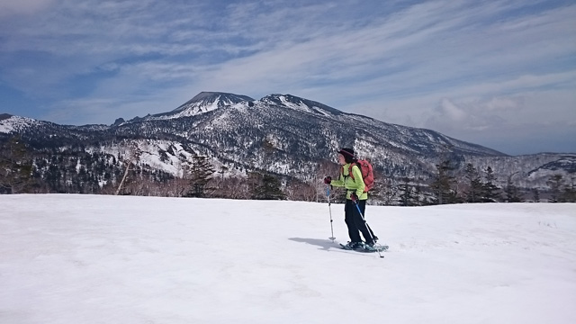 岩手山を横に見て640