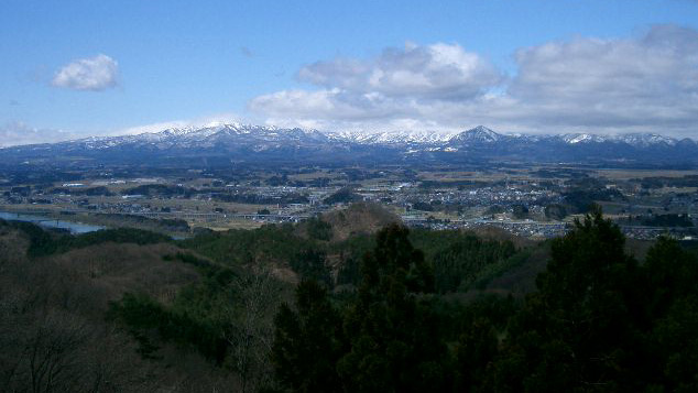 国見岳から焼石連峰640
