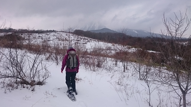 鞍掛と岩手山へ向い640