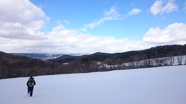 空雲山麓雪原640