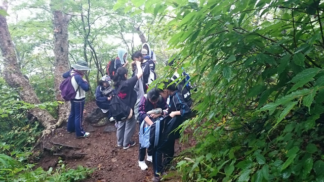 岩手山学校登山１640
