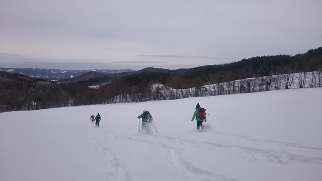 雪原を走り640