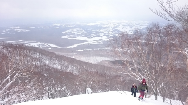 山頂直下の急登640