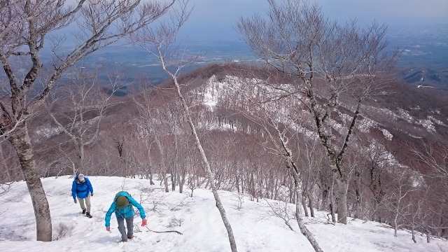 山頂直下640