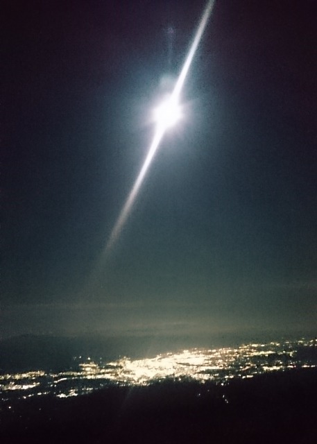 月明りの下の盛岡の夜景640