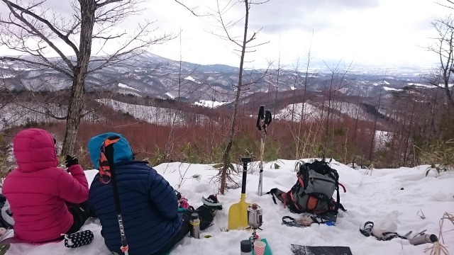 空雲山頂上で休憩640