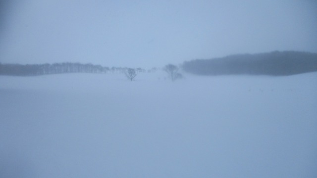 プチ地吹雪の相ノ沢雪原640