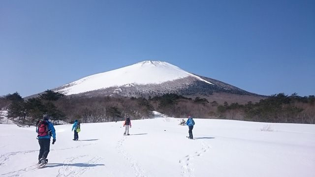 岩手山に向かって640